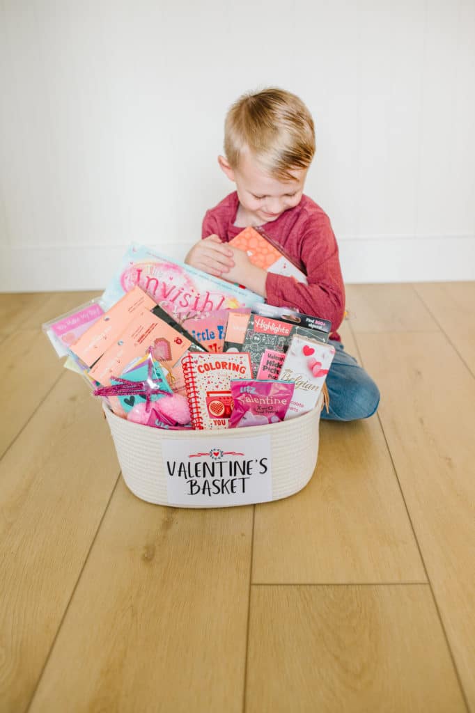 Valentines Basket - Valentine's Gifts For Kids - Fun with Mama