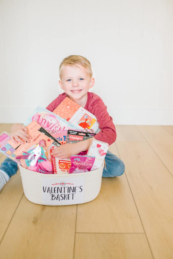 Valentine's Day Love Baskets for Kids - Caitlin Marie Design