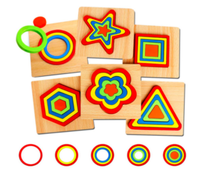 Shapes Montessori Gift Ideas for a 2-Year-Old. 