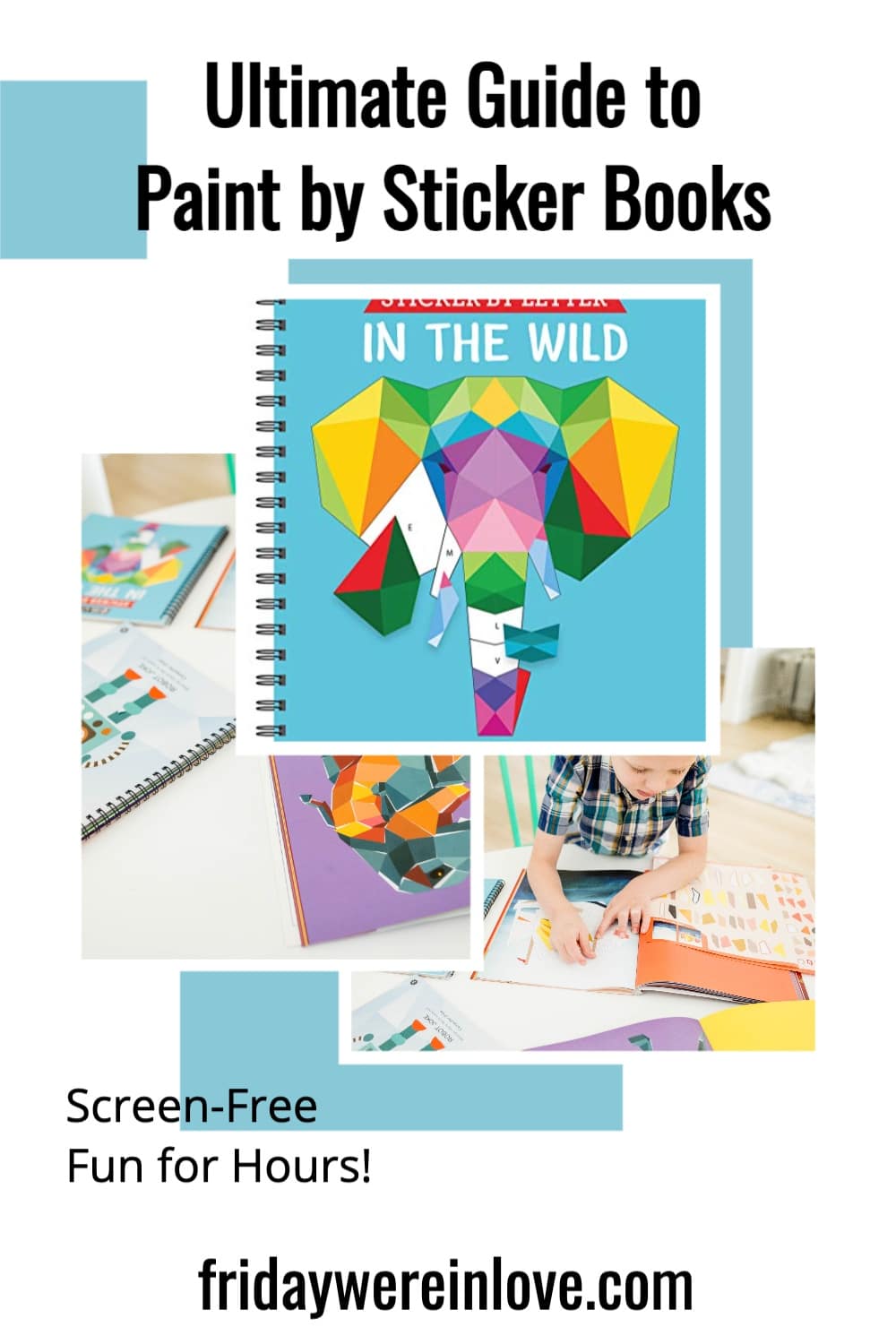 Paint by Sticker Books The Best Mosaic Sticker Books Roundup Friday We're In Love