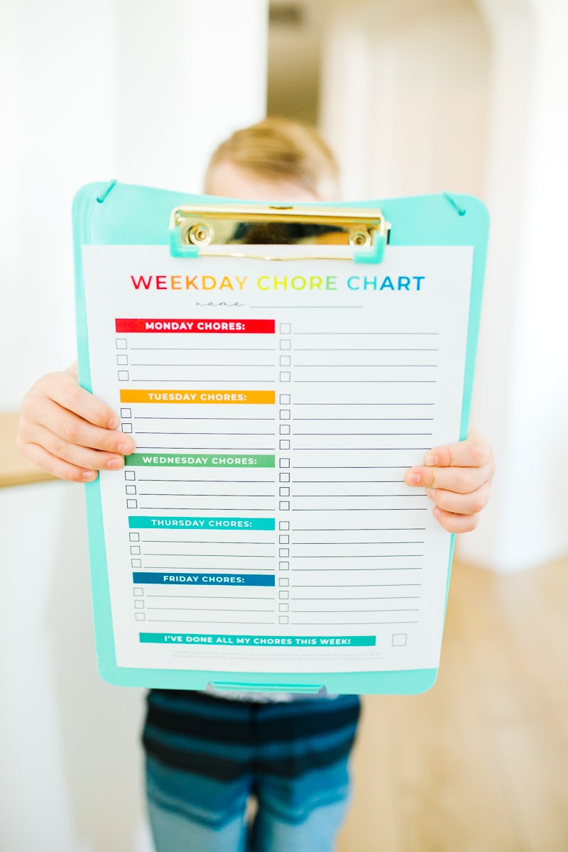 Chore Chart for Kids