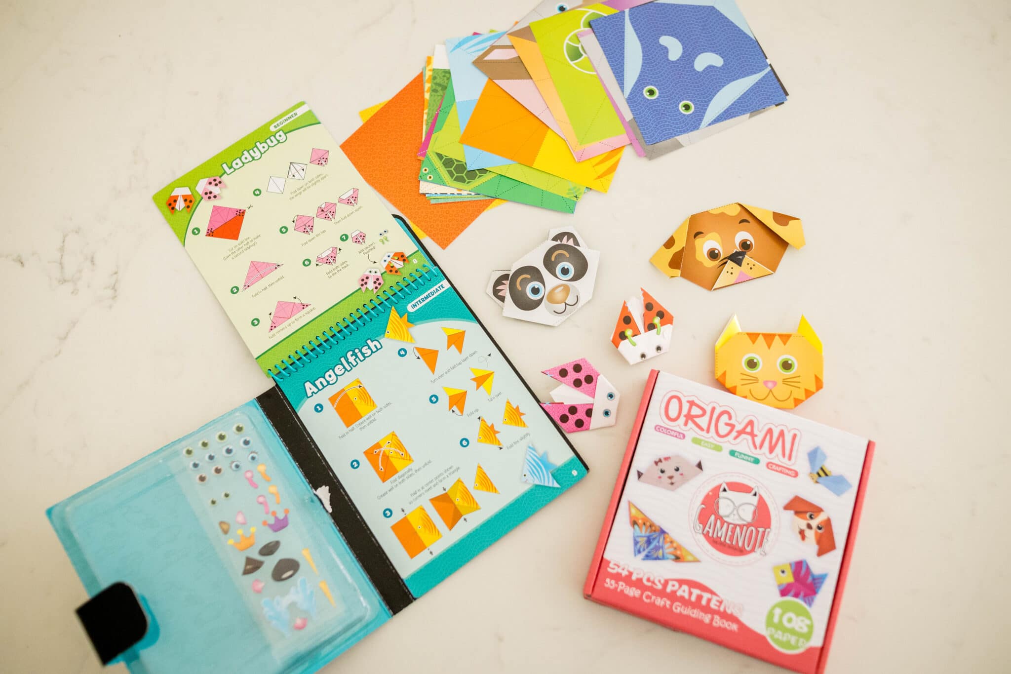 Melissa & Doug Melissa and Doug Origami Paper Vibrant Color Sheets