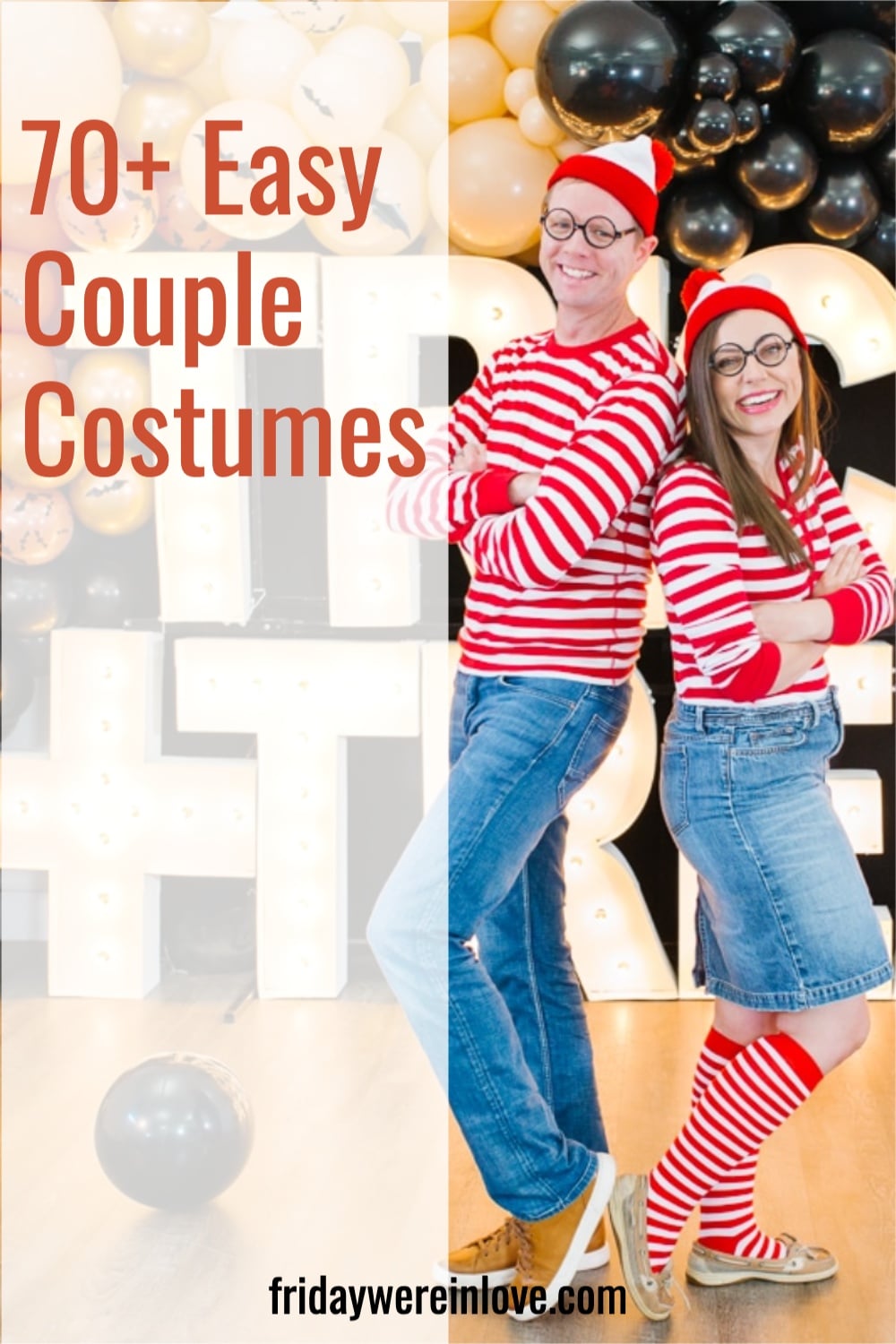 80 Easy Couple Costumes Last Minute Costumes Friday Were In Love 1959