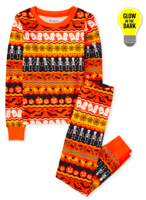 Cute Halloween Pajamas for kids. 