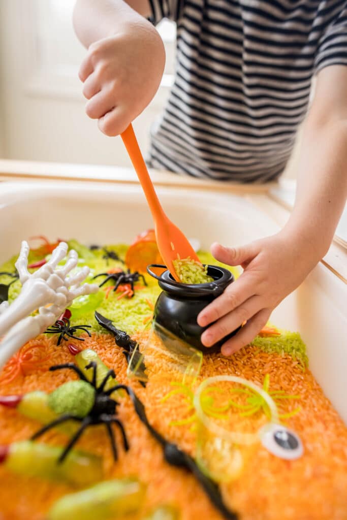 Halloween Sensory Bin