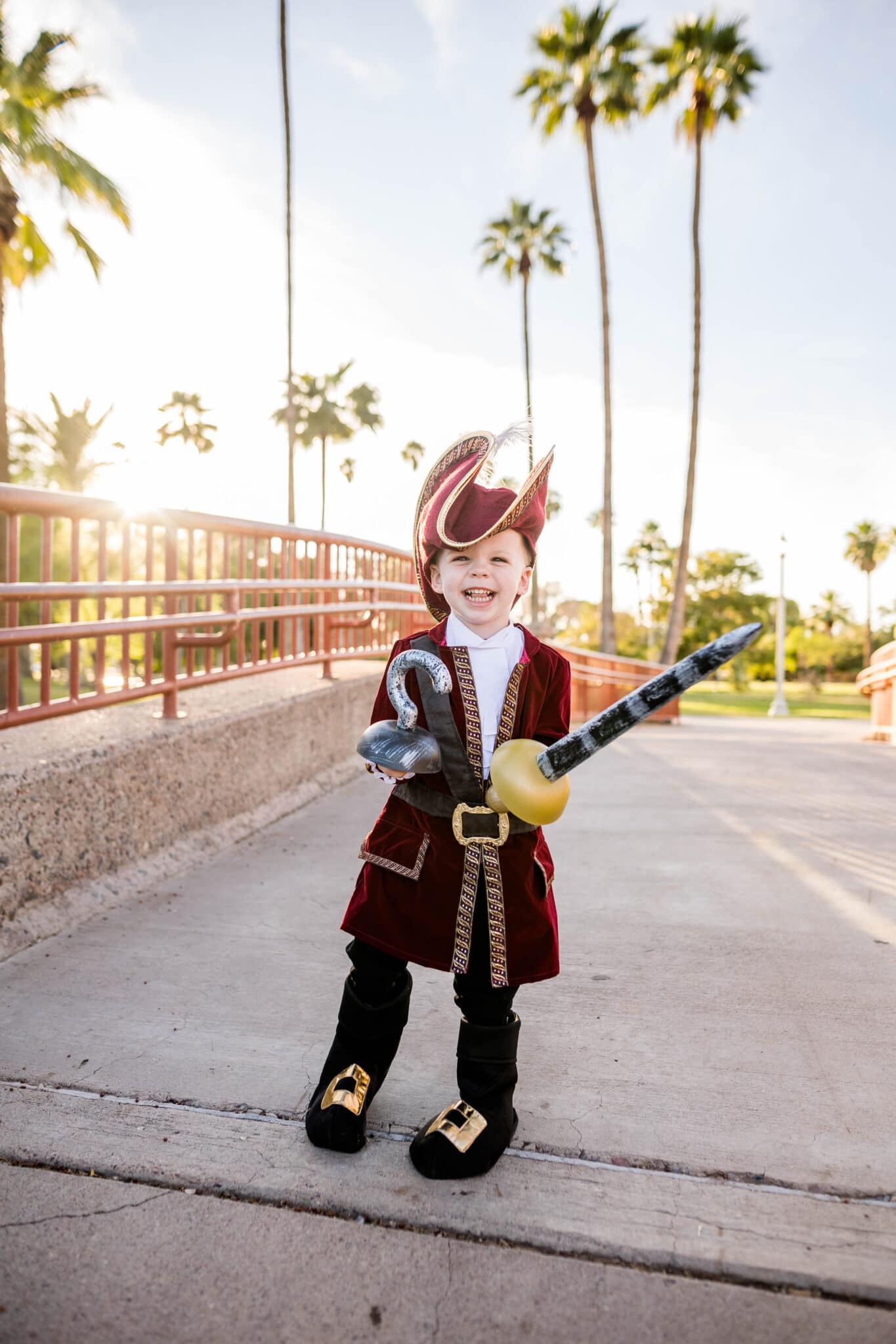 Toddler Captain Hook Costume. 