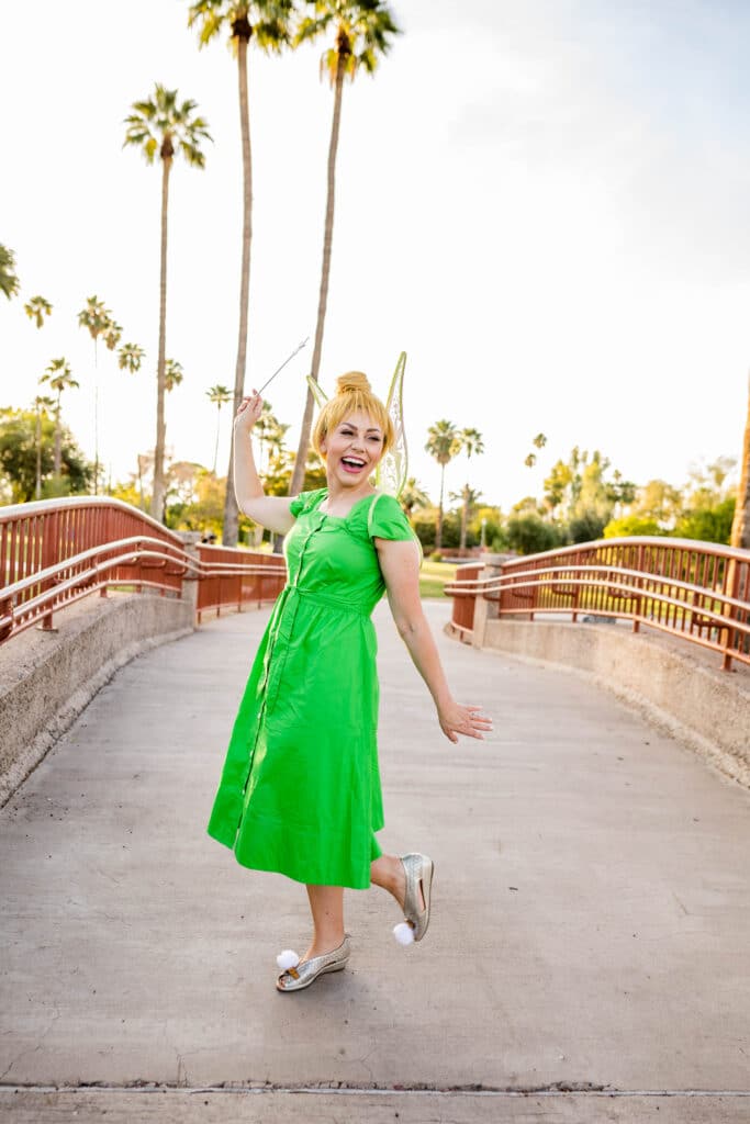 DIY Tinkerbell Costume for Adults. 