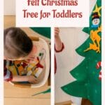 Felt Toddler Christmas Tree