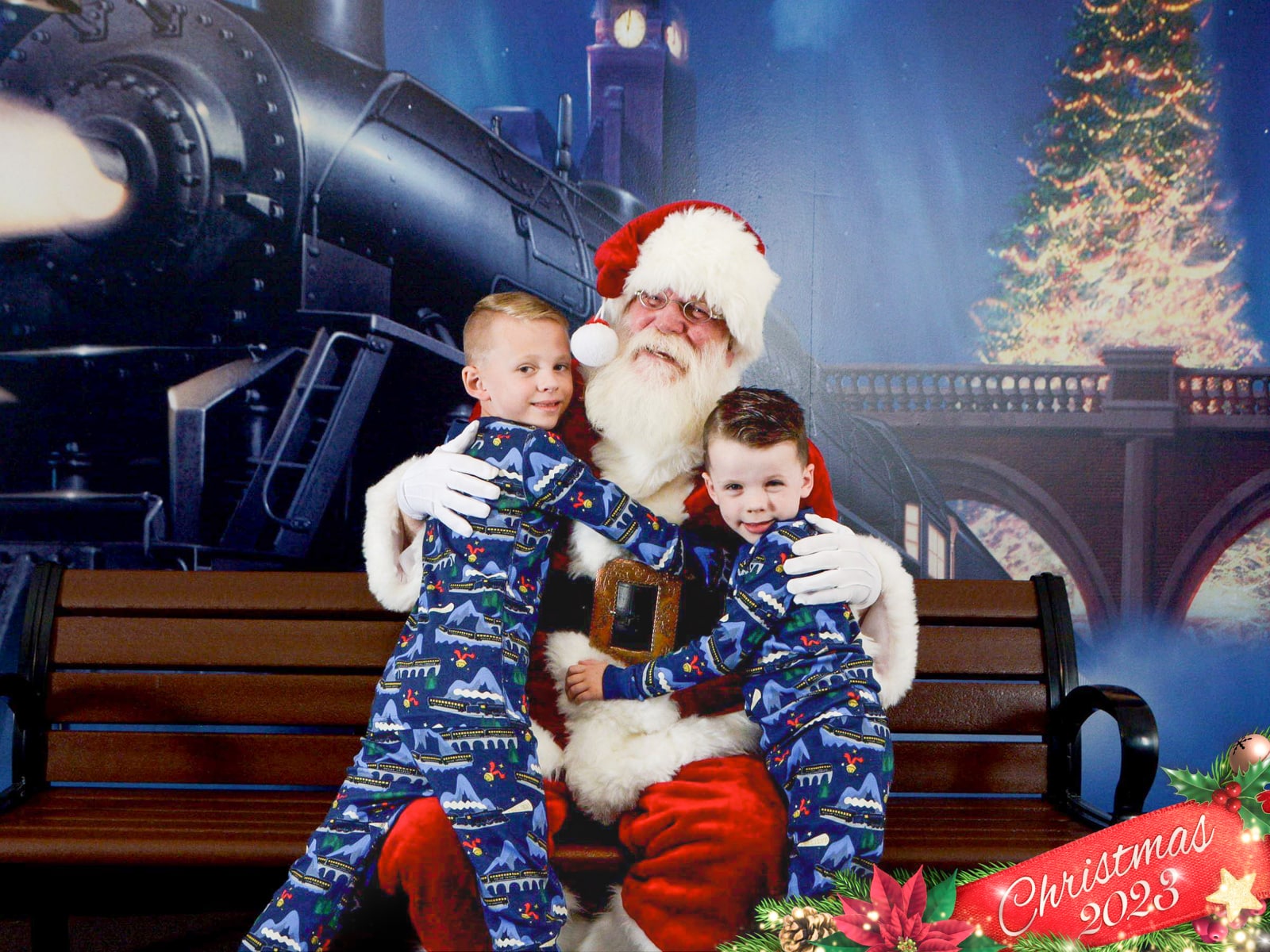 Santa Pictures at the Polar Express Az. 