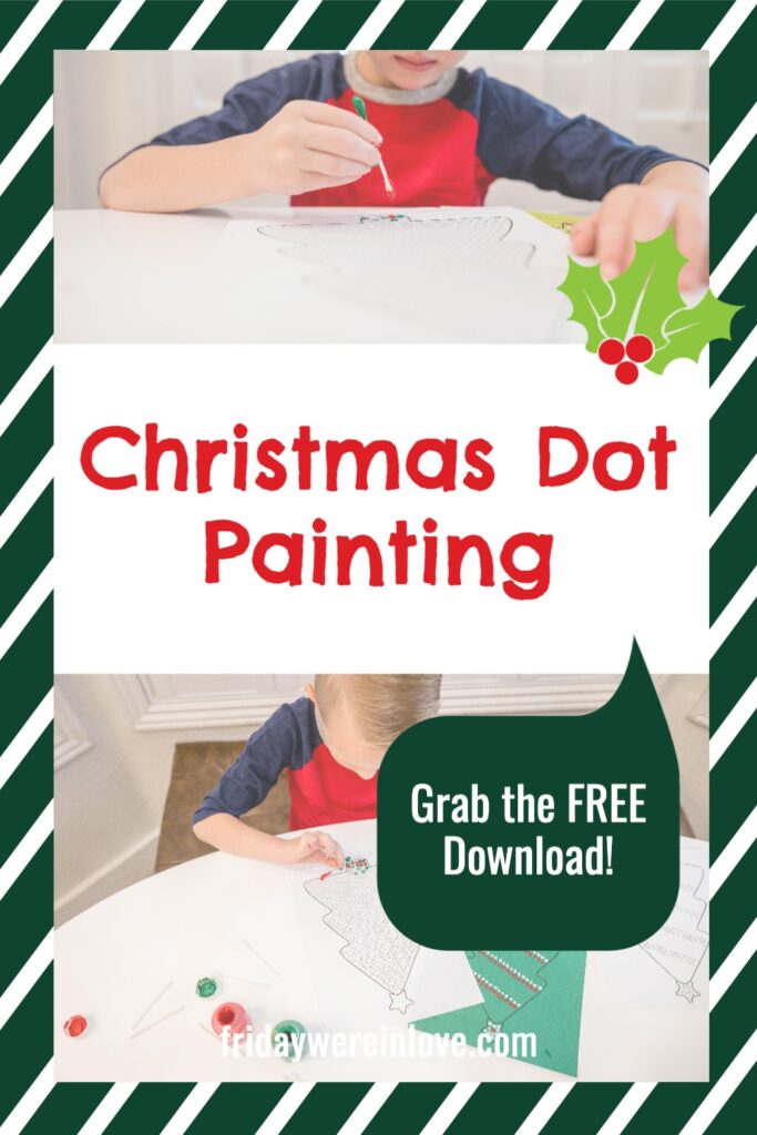 Christmas Dot Painting 