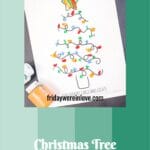 Christmas Tree Finger Painting
