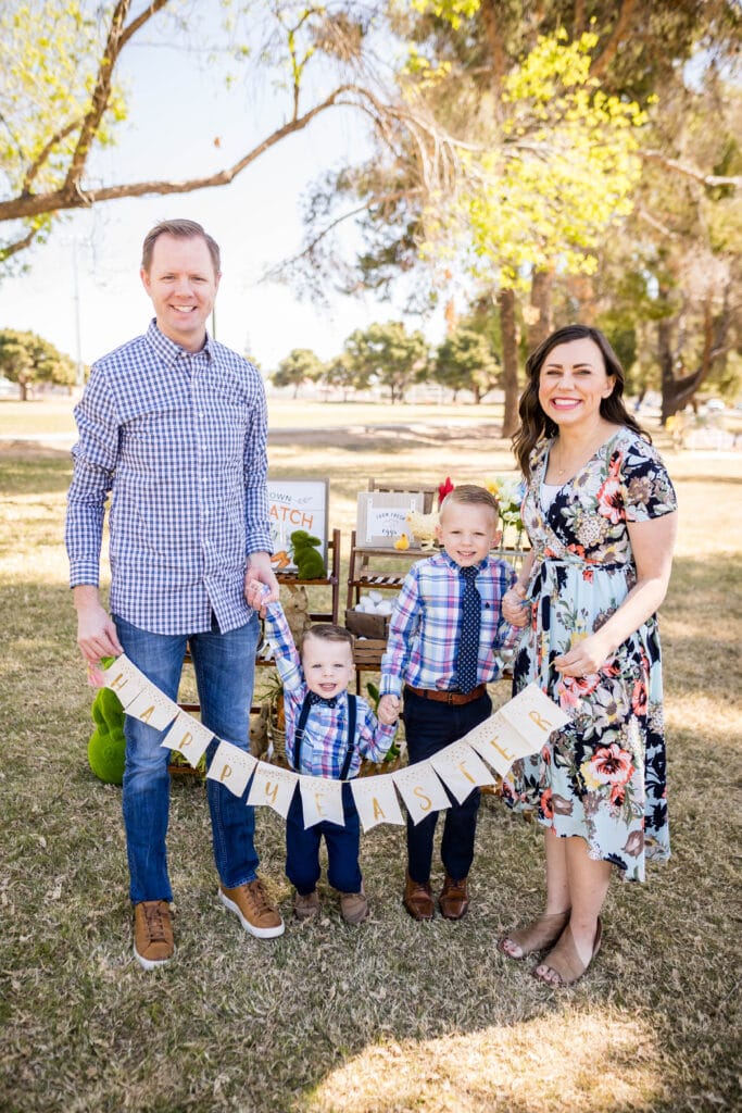 Easter Best Family Picture Idea