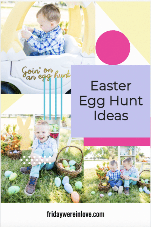 Egg Hunt System and Easter Egg Hunt Ideas - Friday We're In Love