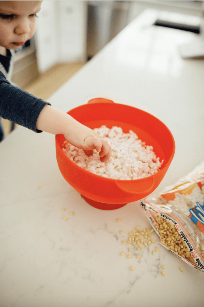 Microwave popcorn popper