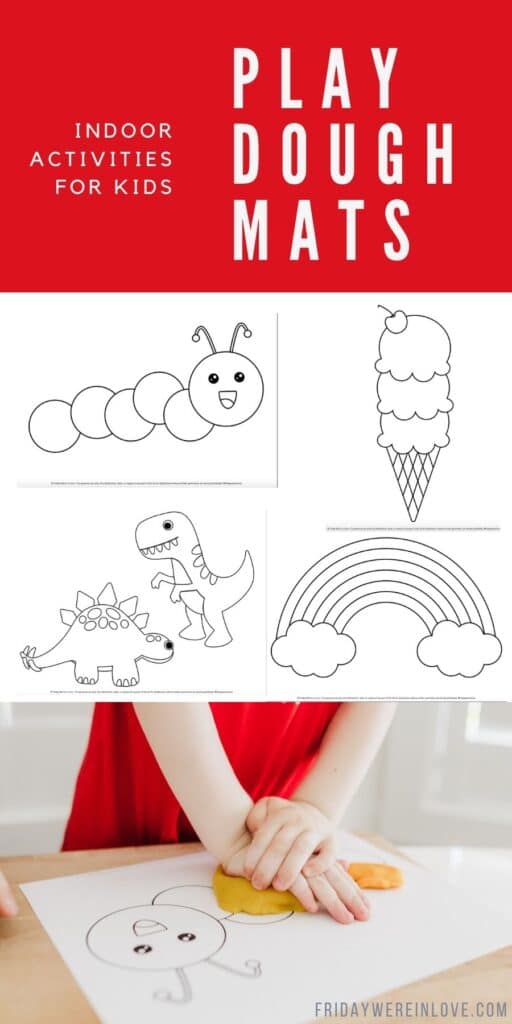 Playdough mats printable