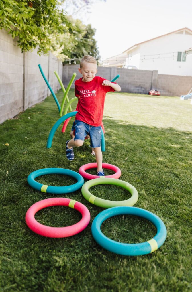 Pool Noodle Obstacle Course Friday We're In Love