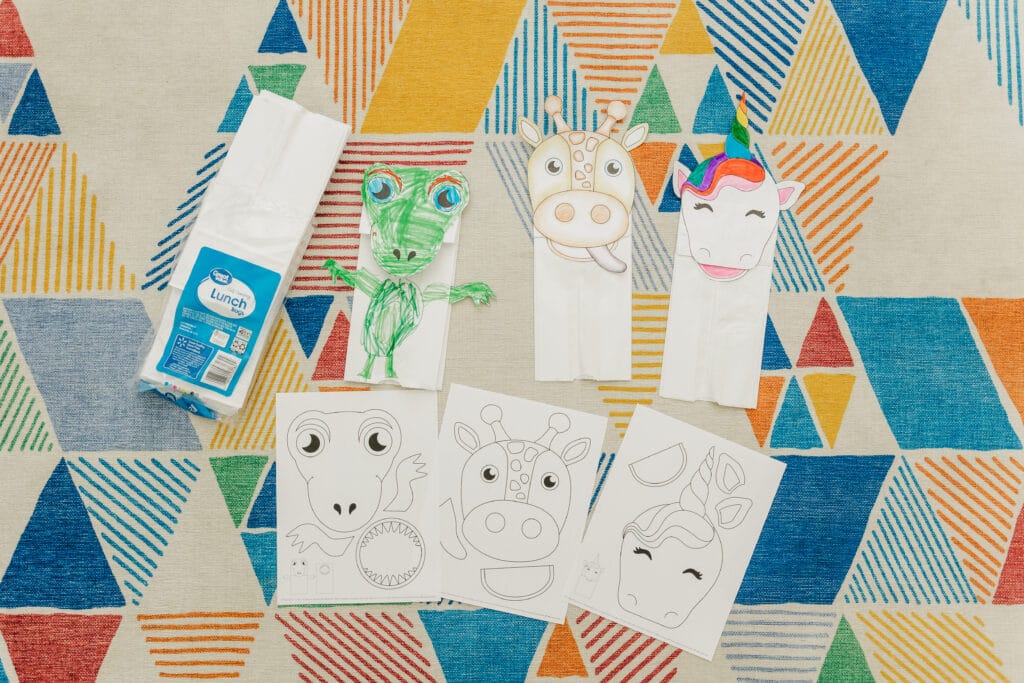 Paper Bag Puppet Ideas