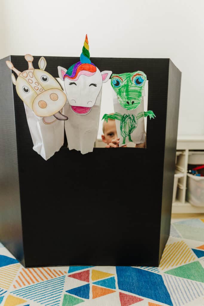 Paper Bag Puppets Animal Free Printable Paper Bag Puppet Templates ...