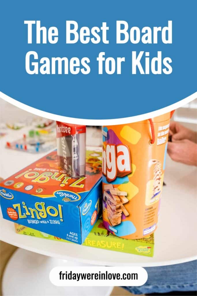 Guide to the best board games for kids. 