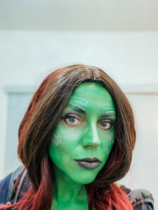 Gamora Costume DIY and Gamora Makeup Tutorial - Friday We're In Love