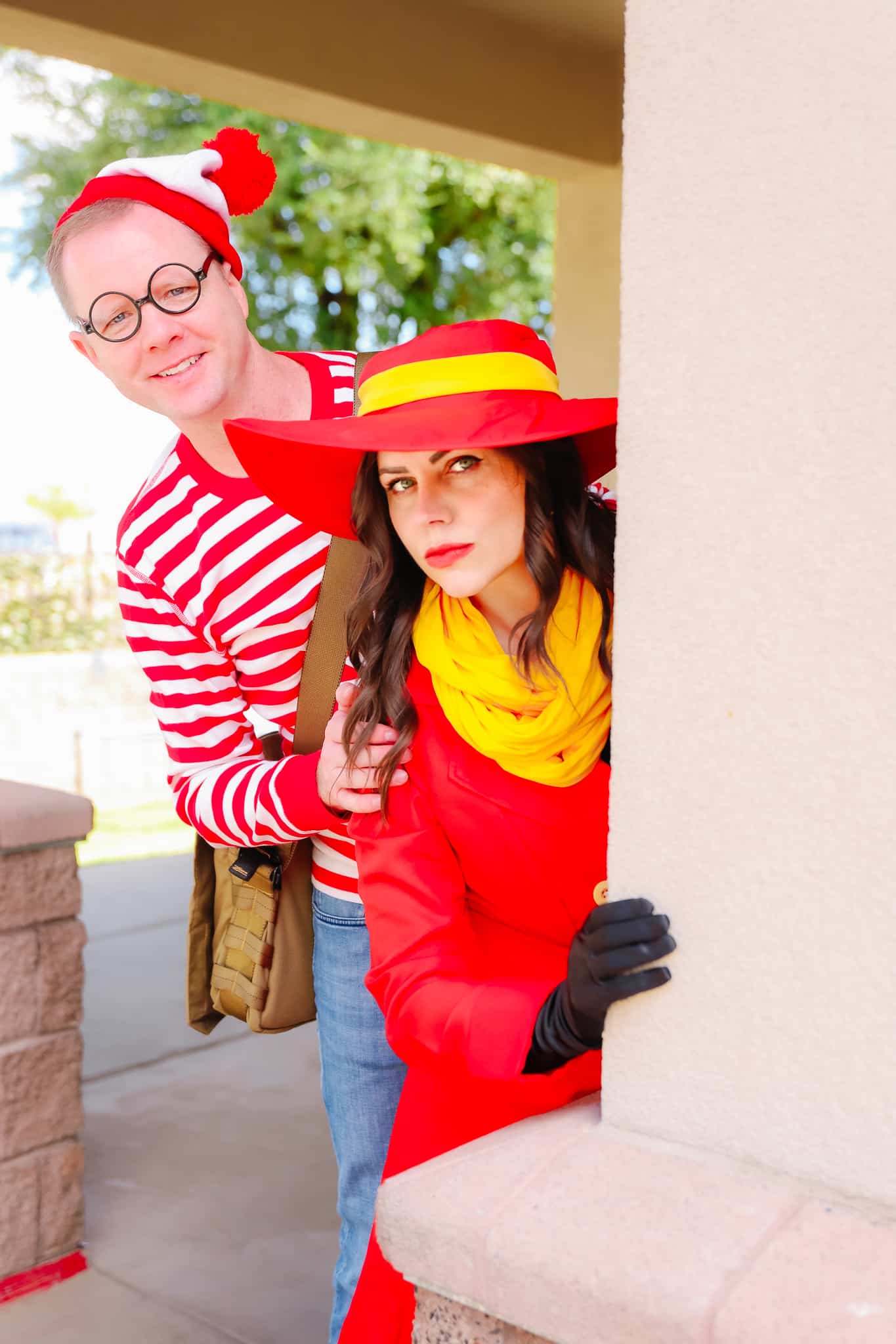 Carmen Sandiego Costume (+ Waldo Couple’s Costume Add-on)