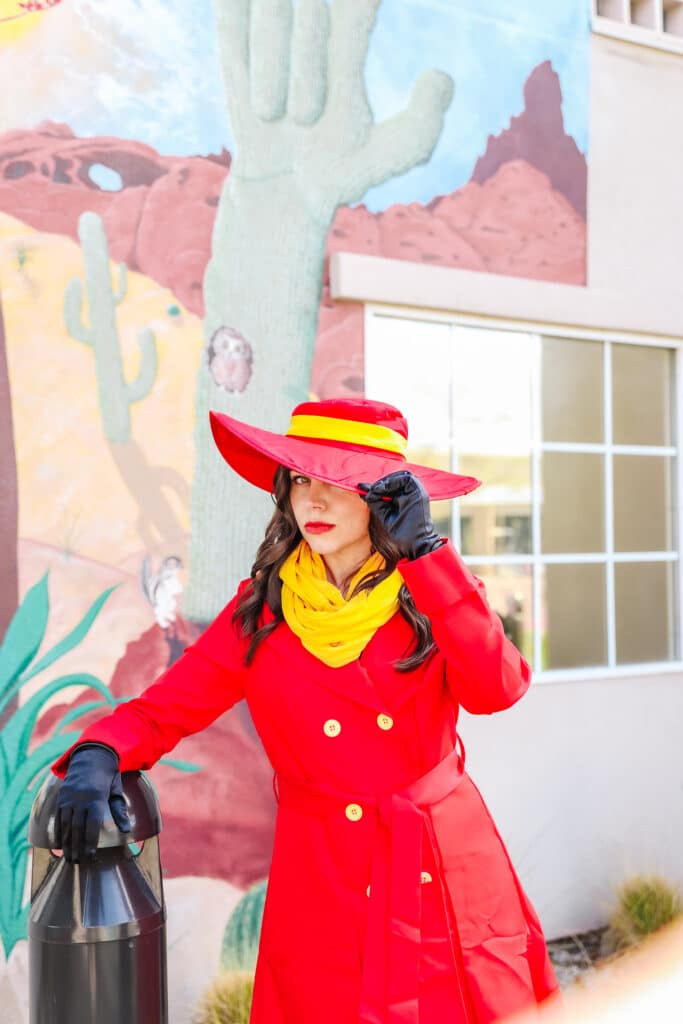 Carmen Sandiego Costume Hat