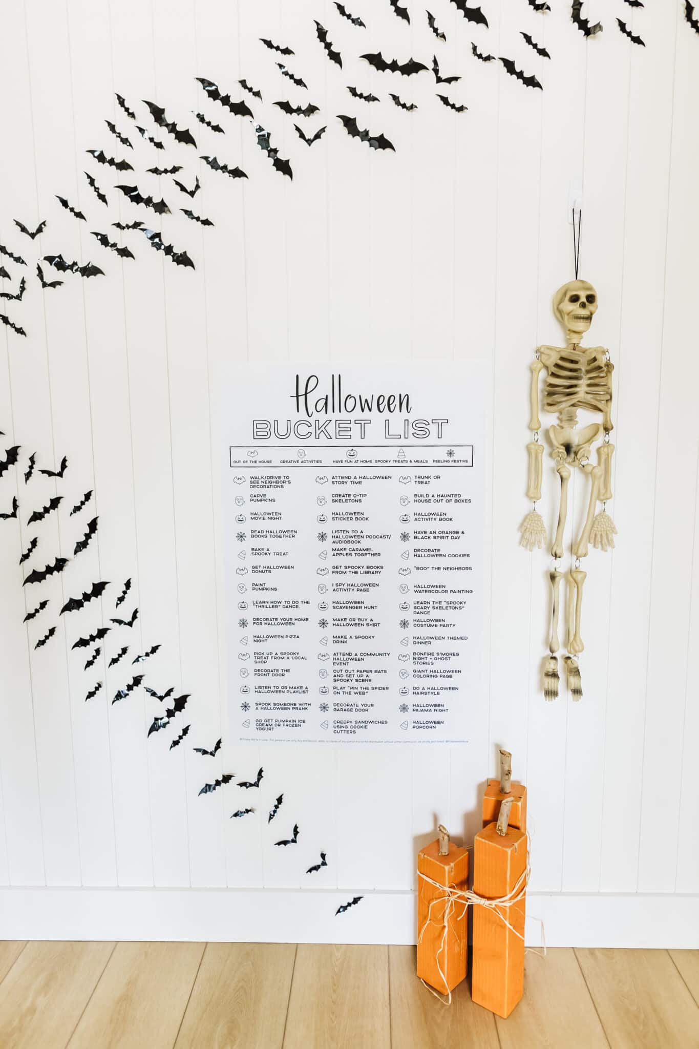 Halloween Bucket List + FREE Printable!