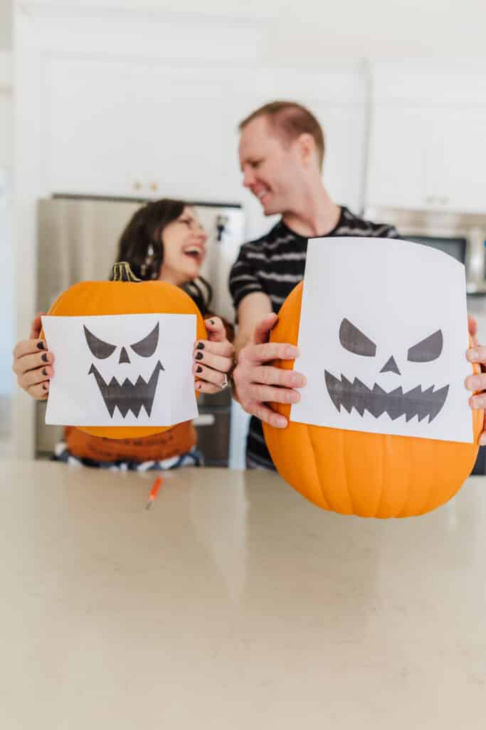 Scary Pumpkin Stencils: Free Printable! - Friday We&rsquo;re In Love