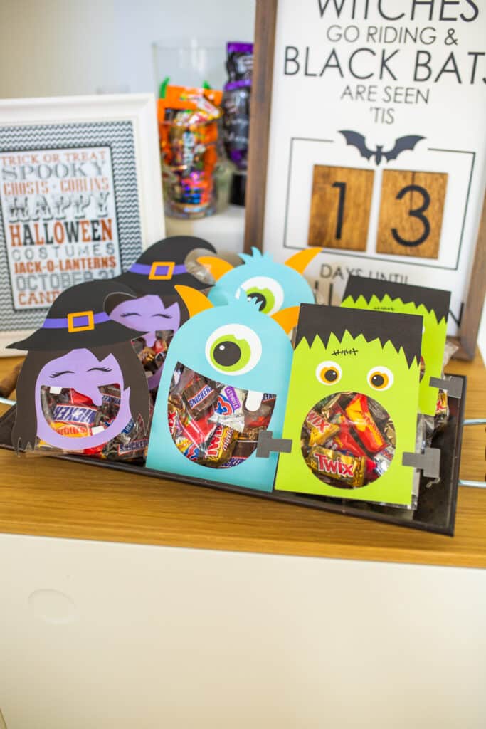 Halloween goodie bags free printable. 