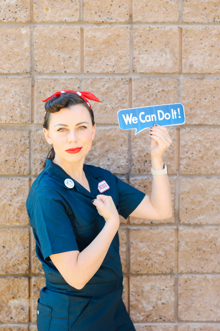 Rosie the Riveter Costume DIY