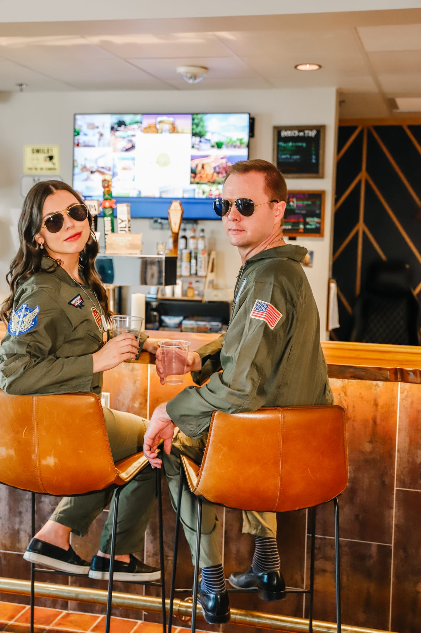 Top Gun Couple Costumes  Top Gun Jacket for Halloween