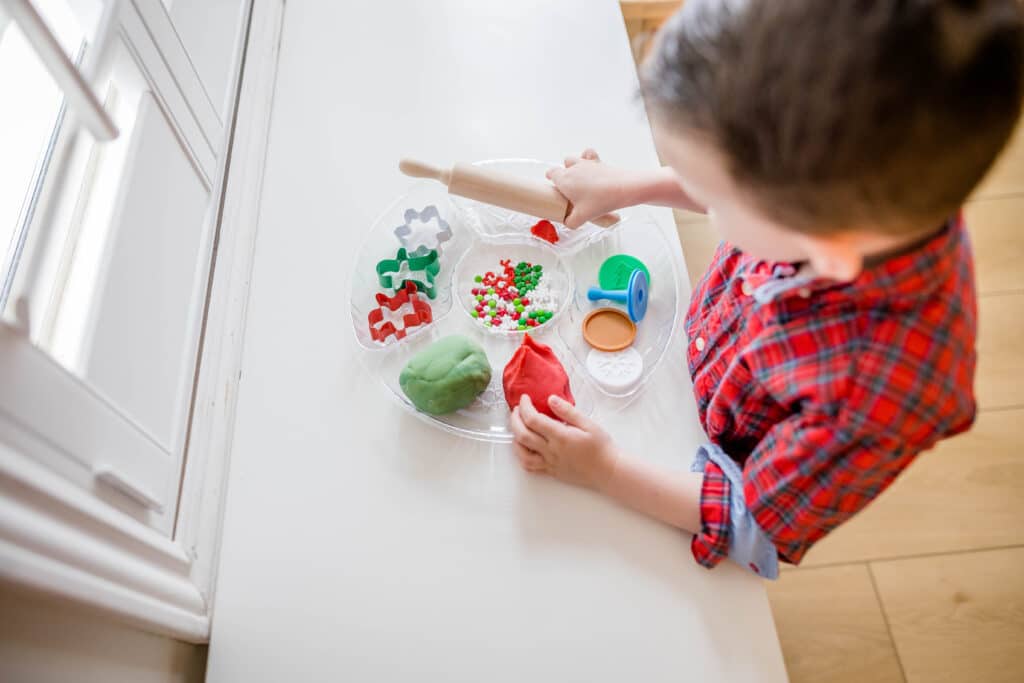 Christmas Cookie Christmas Sensory bin