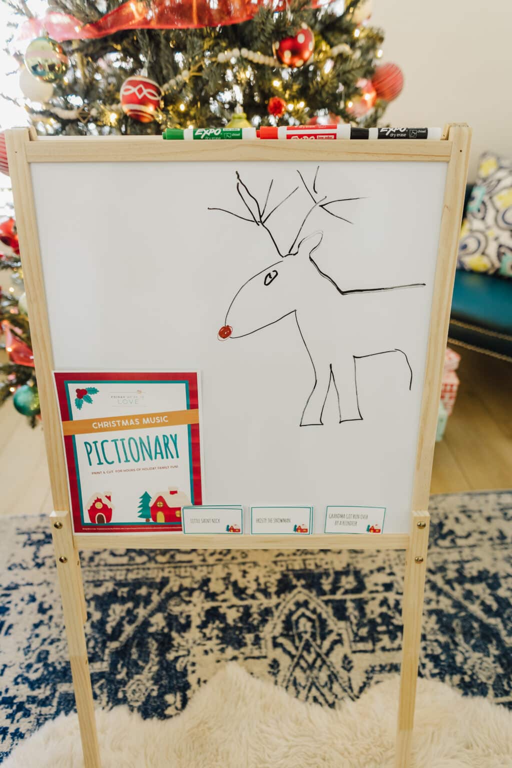 Christmas Pictionary Printable - Friday We're In Love