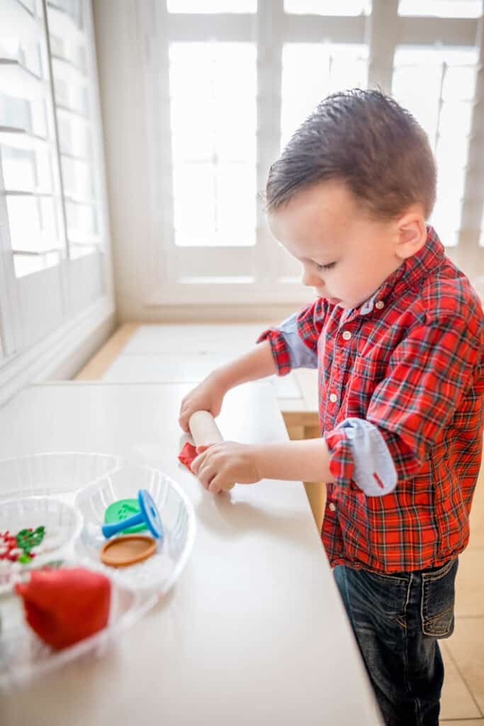 Christmas Sensory Bins - Friday We're In Love