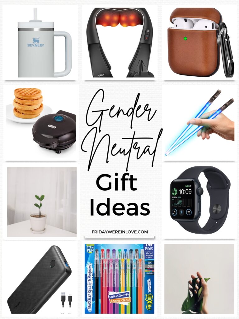 Gender Neutral Christmas Gift Ideas for Adults Friday We're In Love