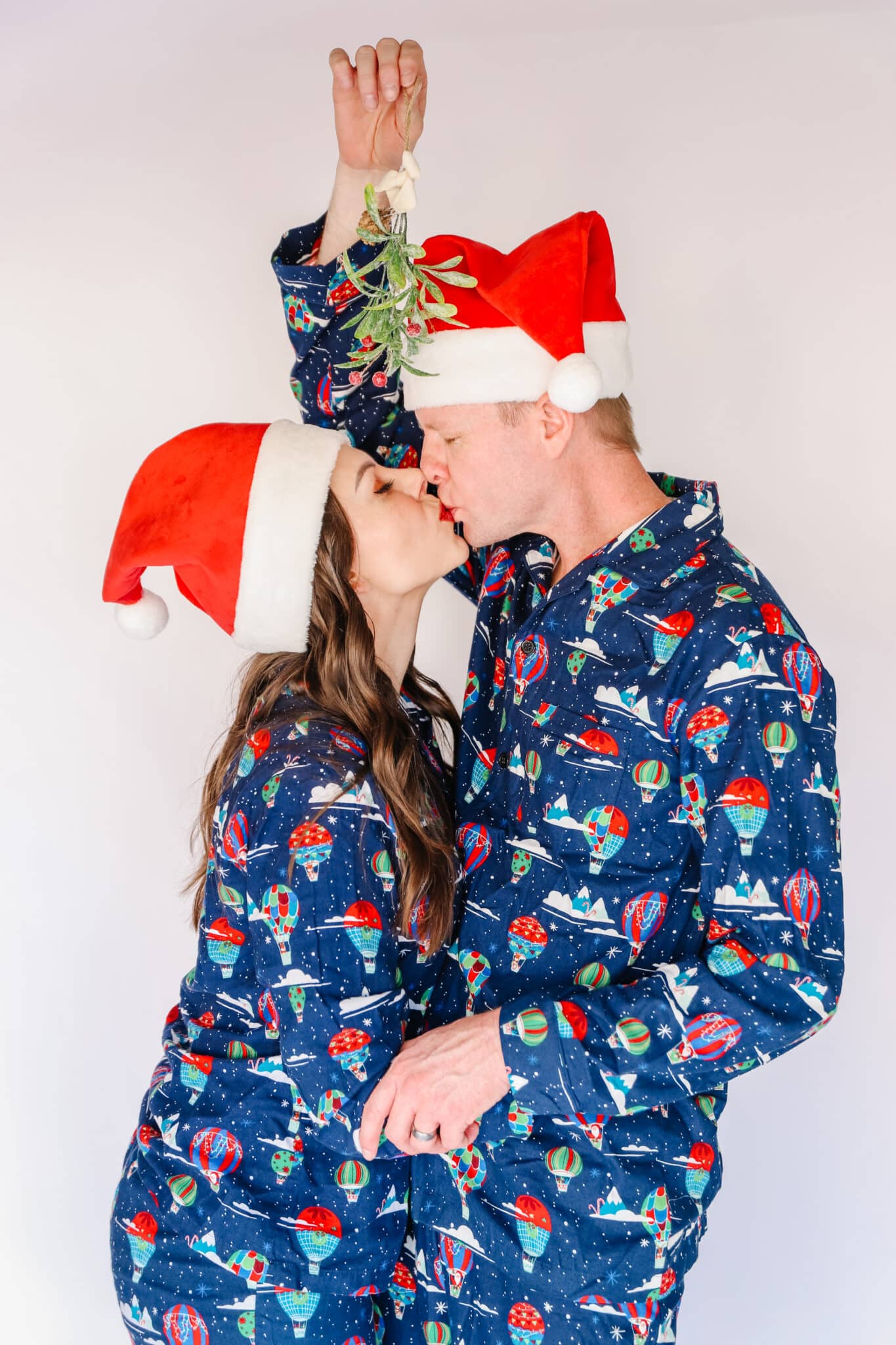 Couples Christmas Pajamas - Friday Were In Love