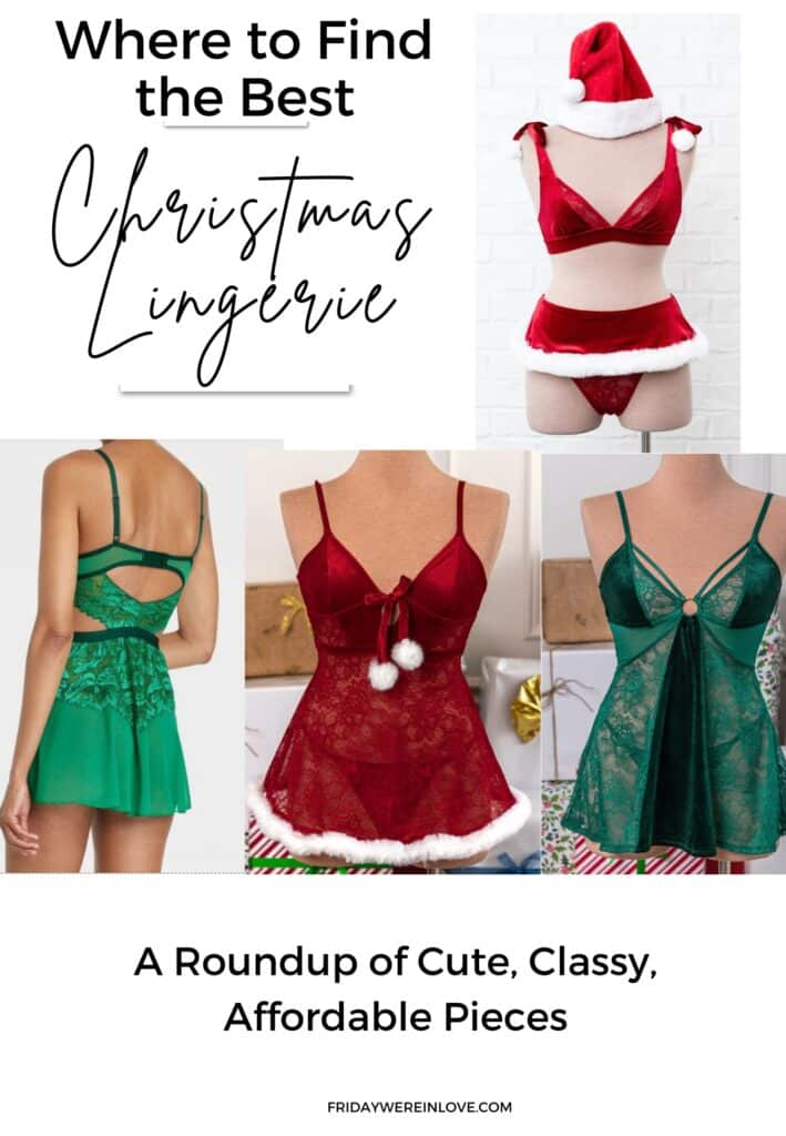 The Best Christmas Lingerie & Other Sexy Christmas Gifts