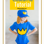 DIY your own Dog Man costume for kids (or adults) with this easy Dog Man costume tutorial!