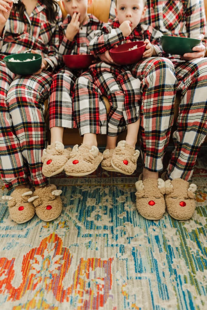 Family Christmas Slippers