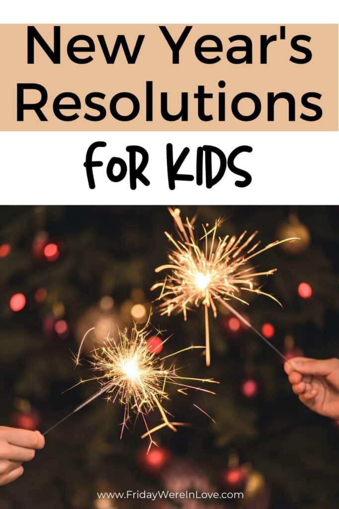 New Year's Resolutions for Kids