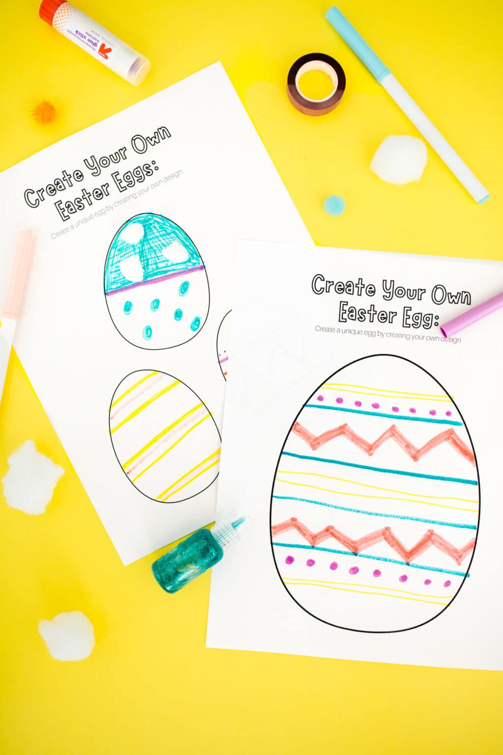 Easter Egg Printable: Free Easter Egg Printable Download! - Friday We ...