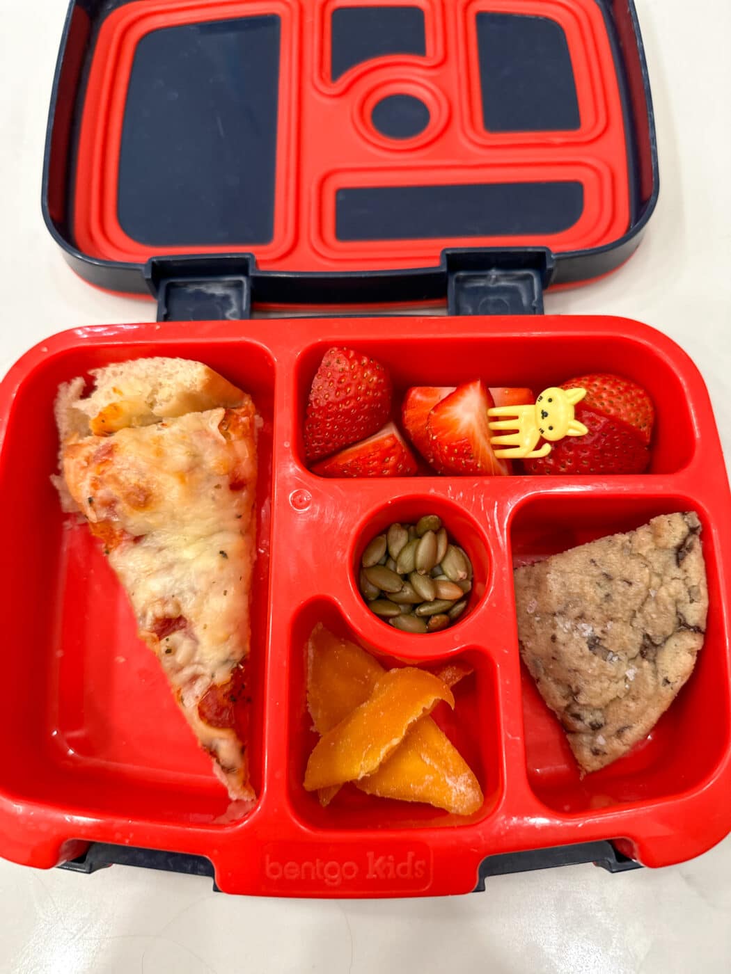 Pizza bento lunch ideas. 