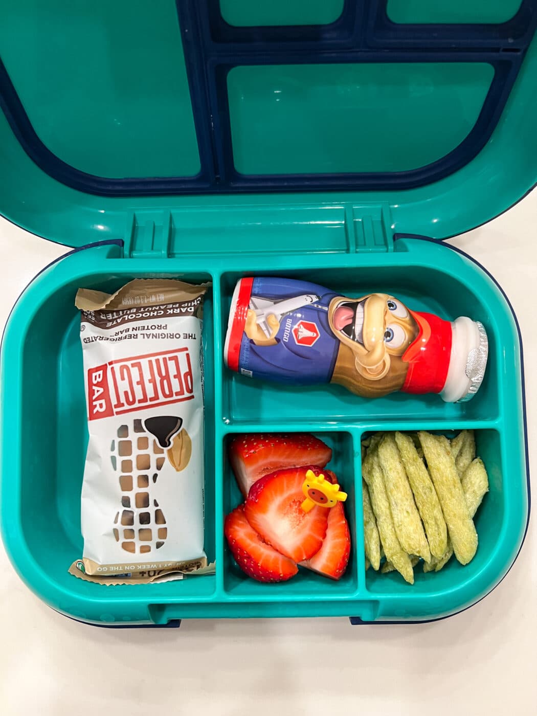 Easy Bentgo box lunch ideas for school lunches. 