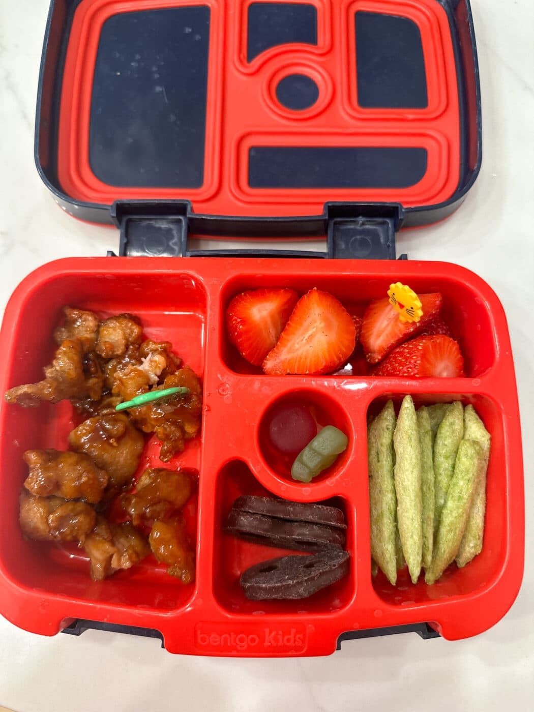 Chicken Bento Box lunch ideas. 