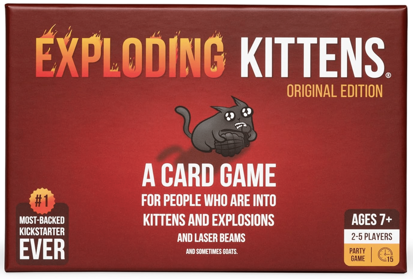 Exploding Kittens Card Game. 