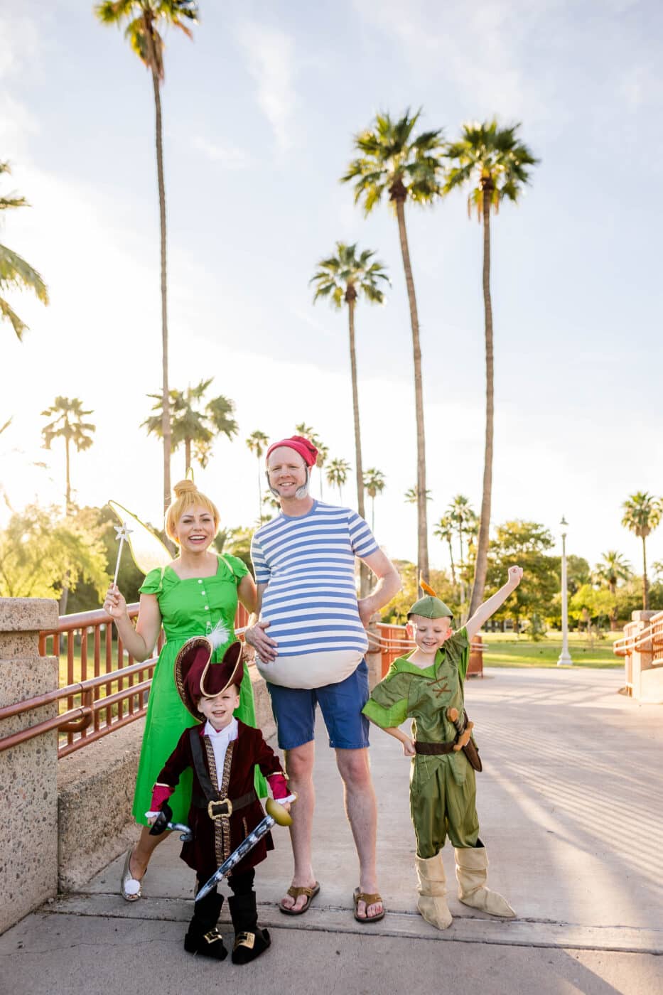 Mom Dad and Boy costume. 