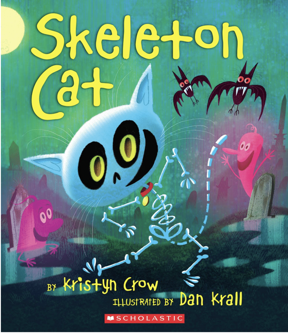 Skeleton Cat Book cover.