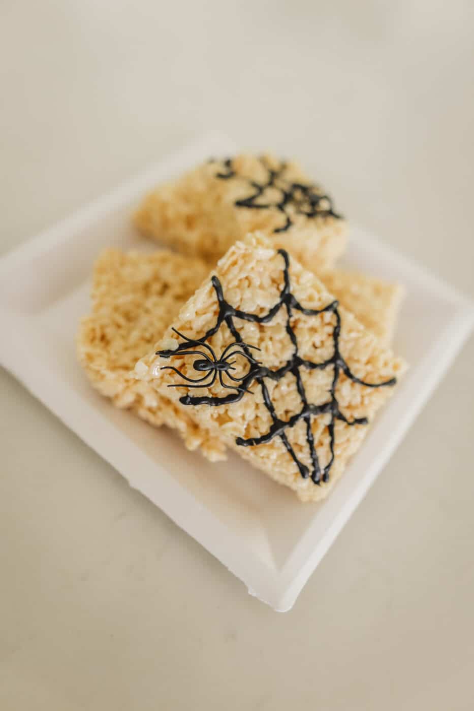 Halloween Rice Krispy Treats.