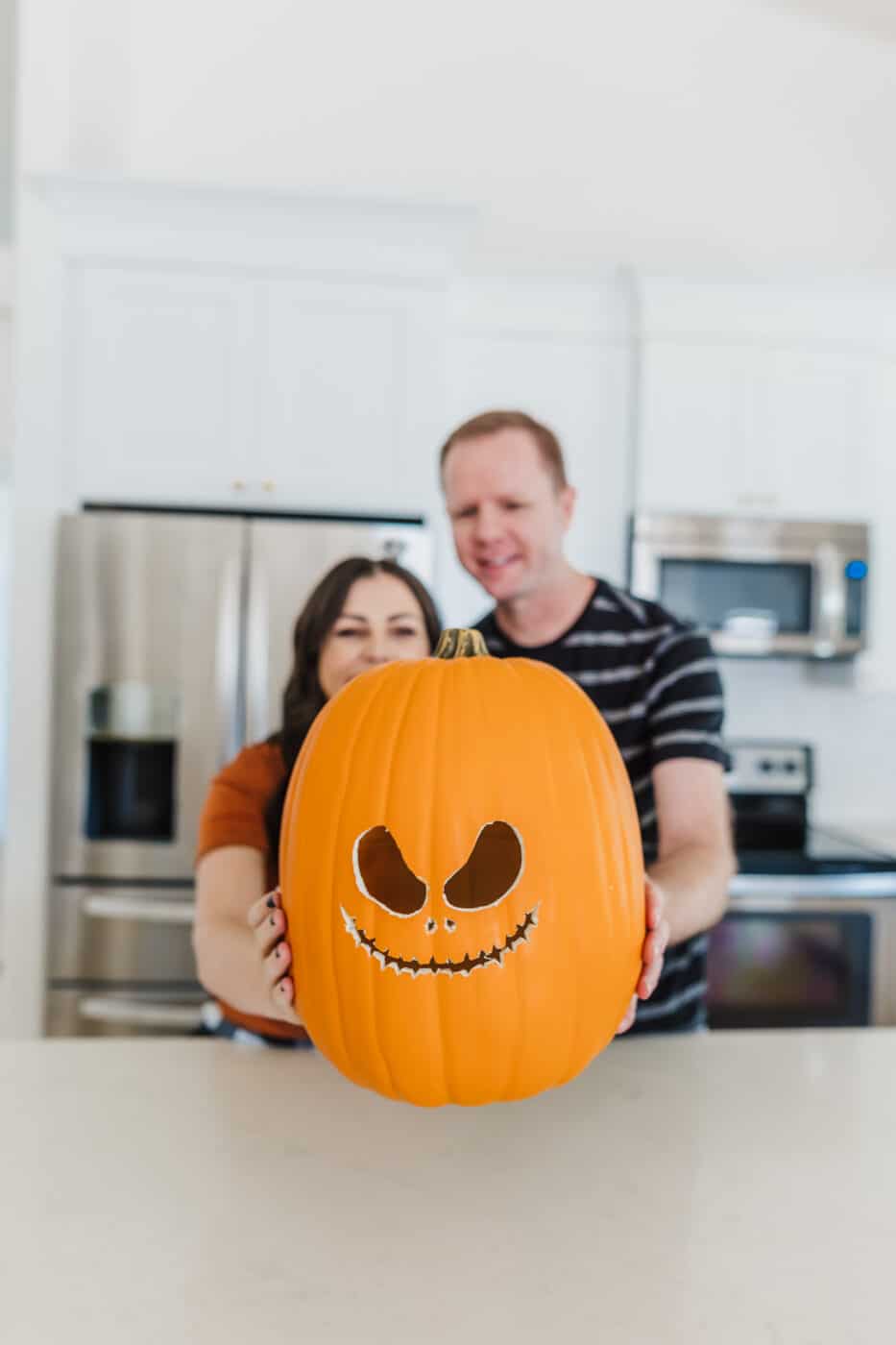 Jack Skellington Pumpkin Carving Template FREE Printable Friday We 