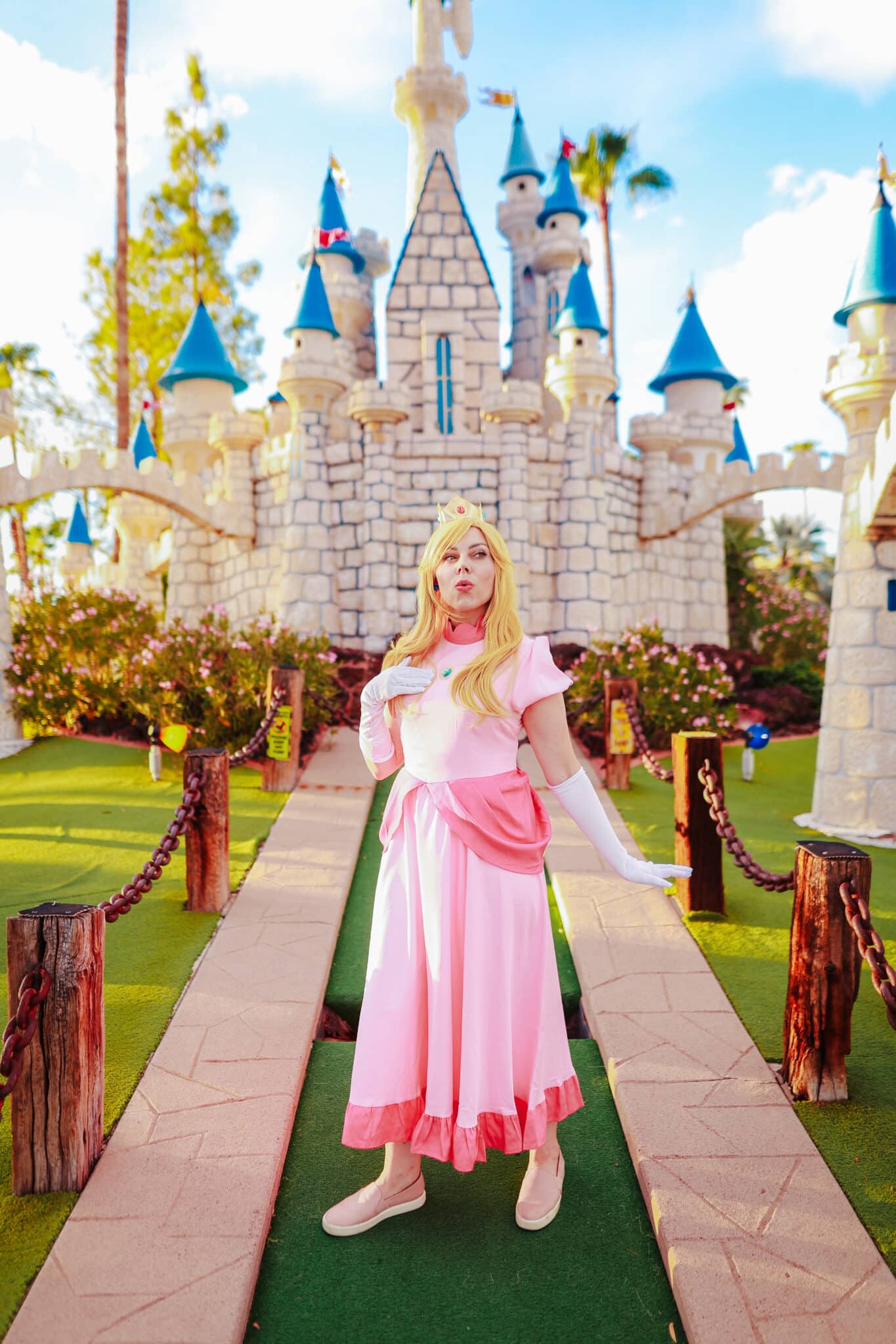 Princess Peach Costume for Women. 